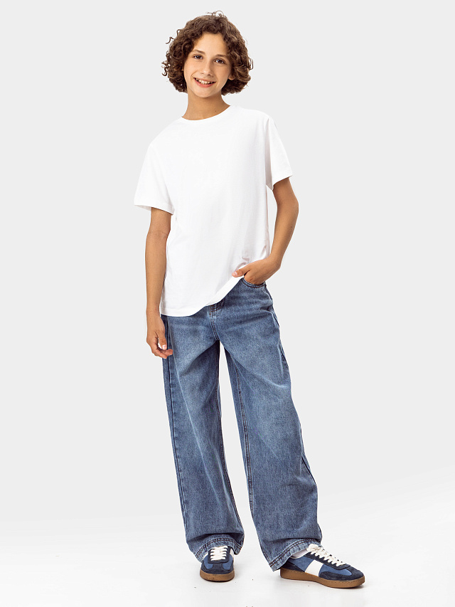 Джинсы для мальчиков синие