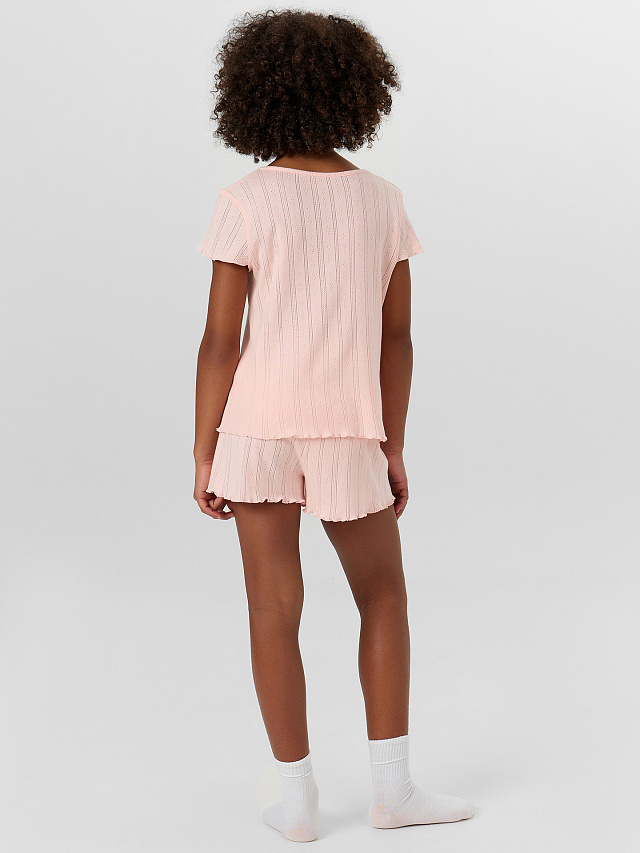 КОМПЛЕКТ ДЛЯ ДЕВОЧЕК (ФУТБОЛКА, ШОРТЫ)