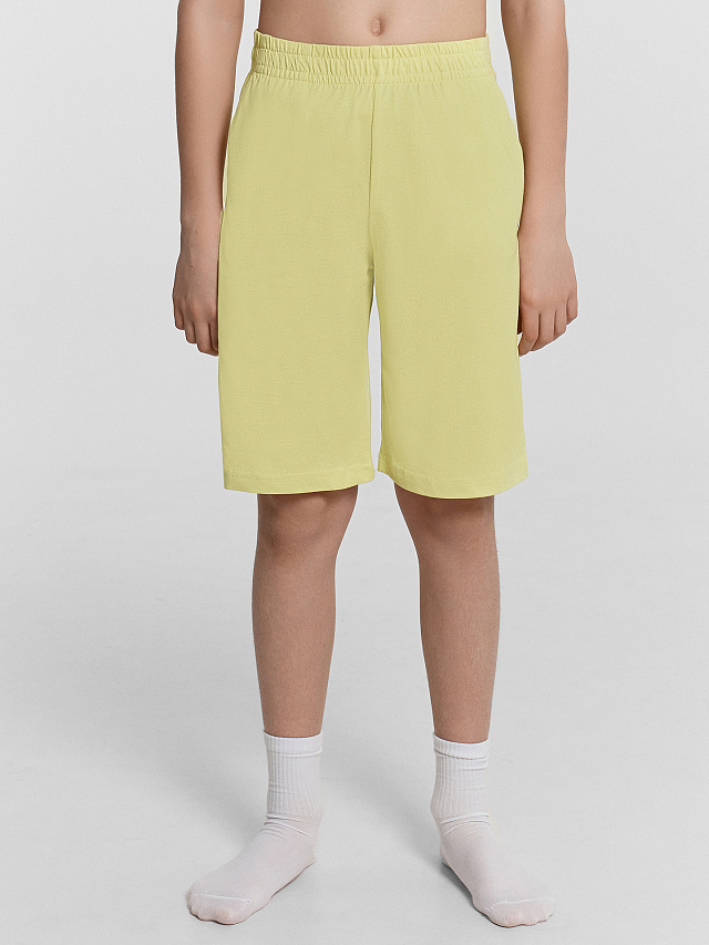 Шорты домашние для мальчиков желтые
