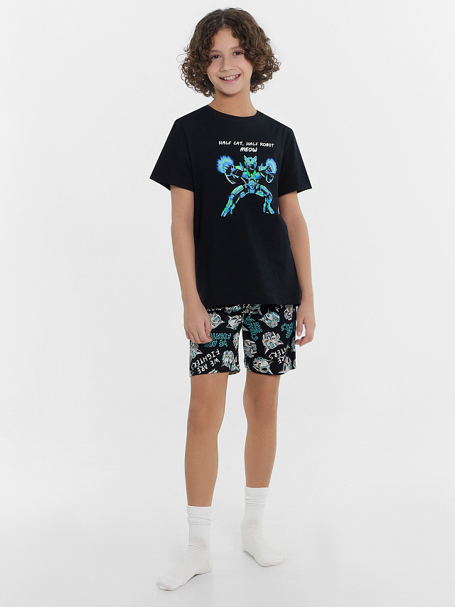 Пижама для мальчиков с принтом