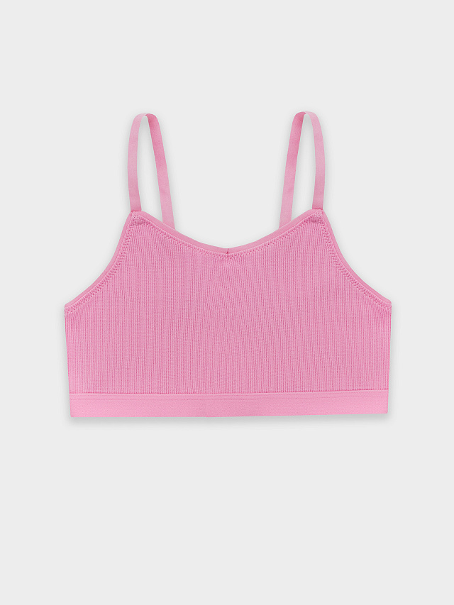 Бюстье для девочек розовое