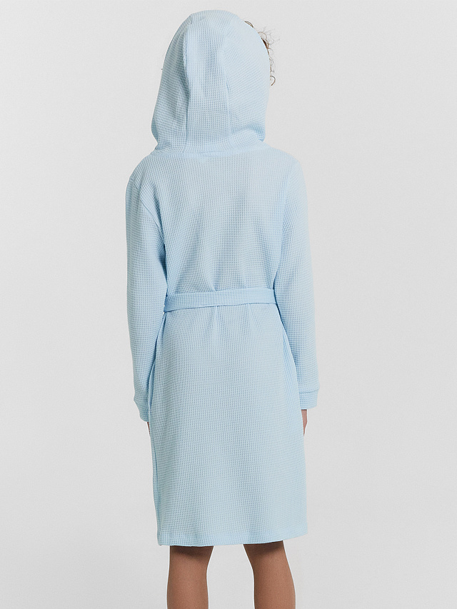 Халат для мальчиков в голубом цвете