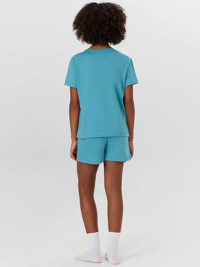 КОМПЛЕКТ ДЛЯ ДЕВОЧЕК (ФУТБОЛКА, ШОРТЫ)