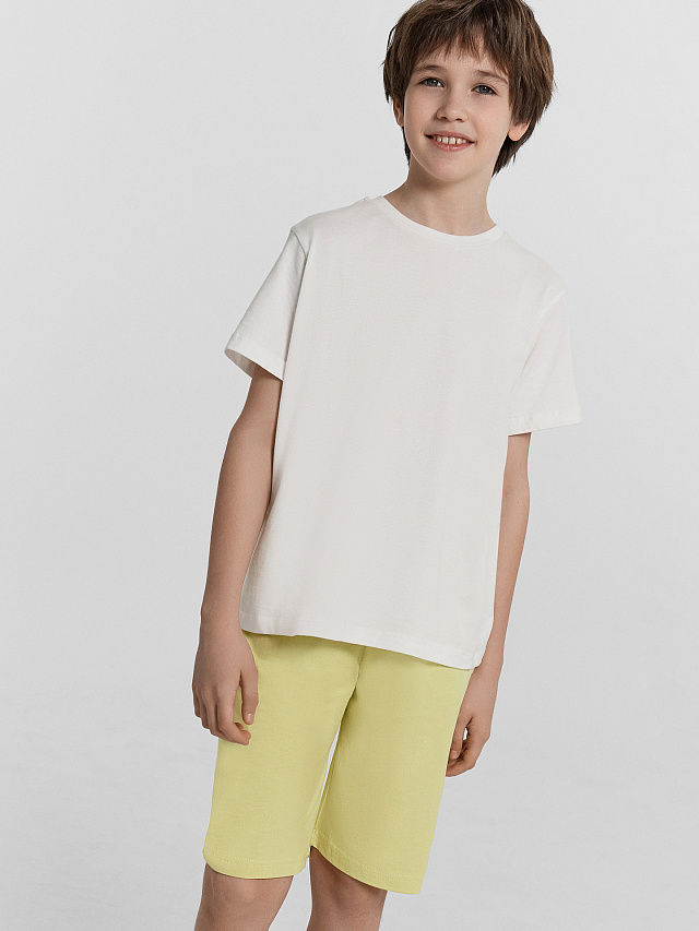 Шорты домашние для мальчиков желтые