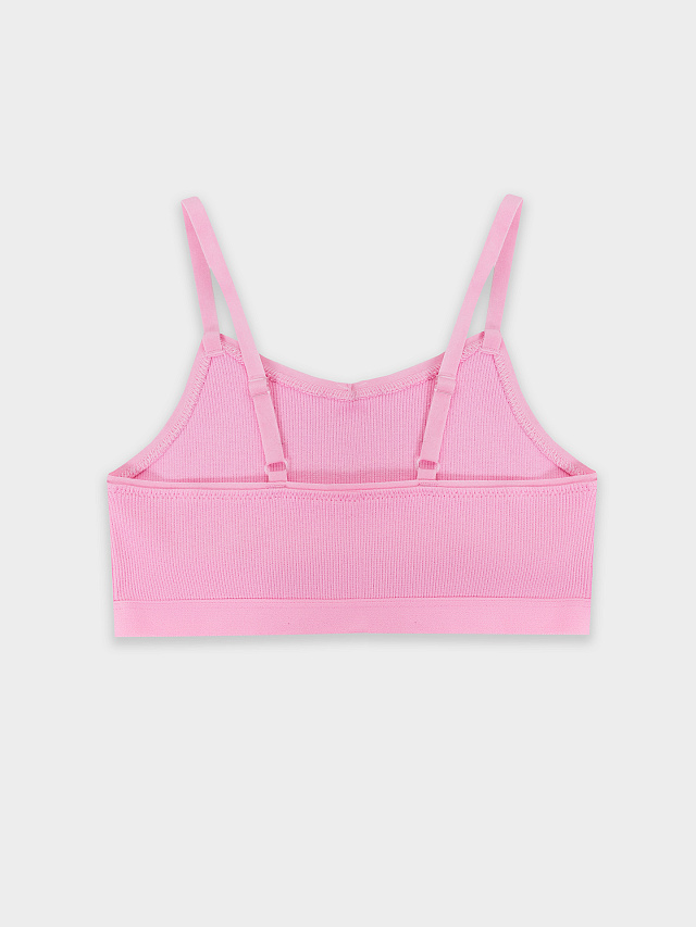Бюстье для девочек розовое