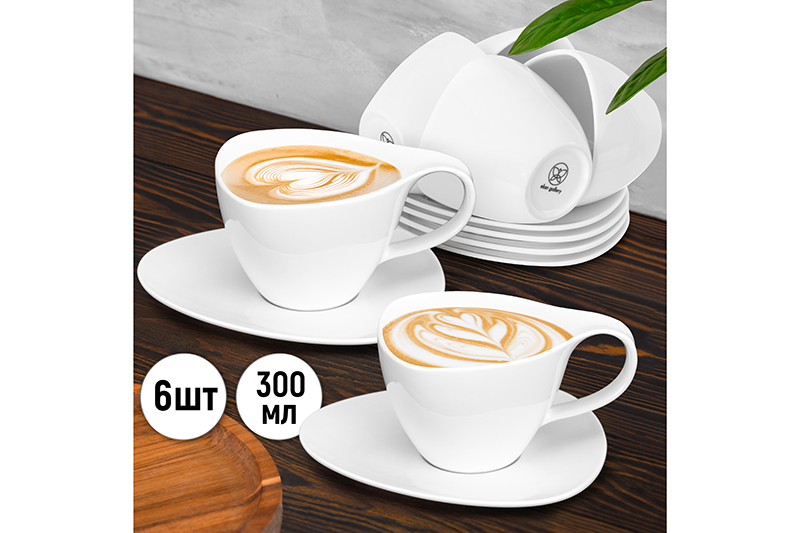 **БЫЛО 3509 руб!! Чайный набор 12 пр. 300 мл