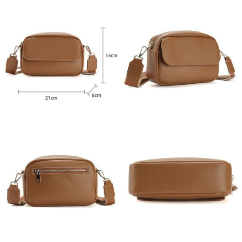 Женская кожаная сумка N-196-2 GREY