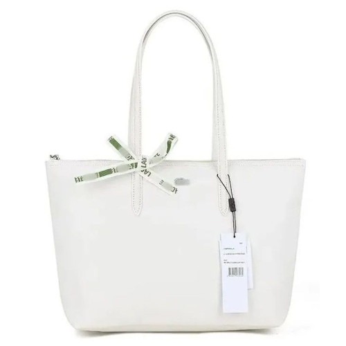 Женская кожаная сумка LAC-307 WHITE