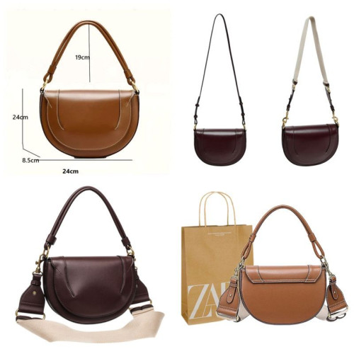 Женская кожаная сумка ZA-59 BLACK