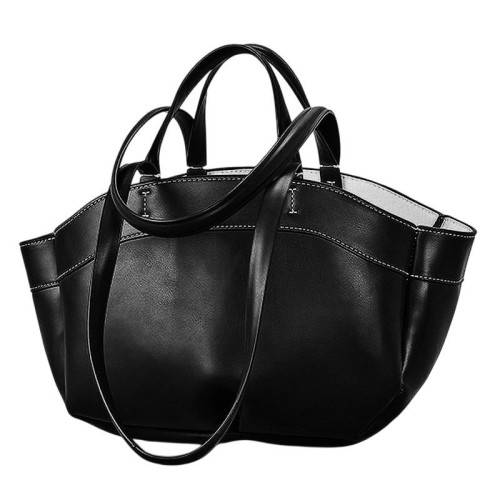 Женская кожаная сумка ZA-676 BLACK