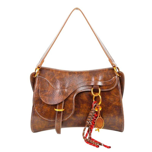 Женская кожаная сумка 8831 YELLOW