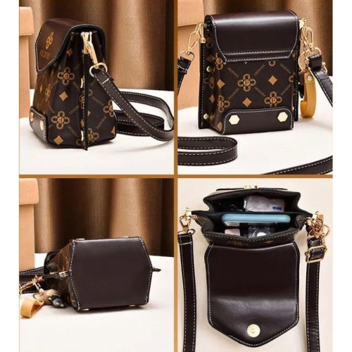 Женская кожаная сумка C-933 GREEN