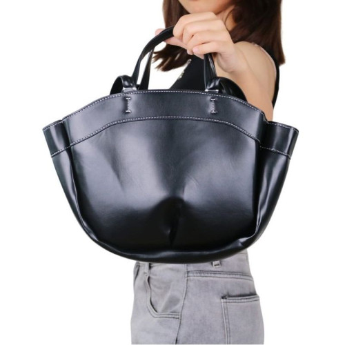 Женская кожаная сумка ZA-676 BLACK