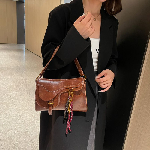 Женская кожаная сумка 8831 YELLOW