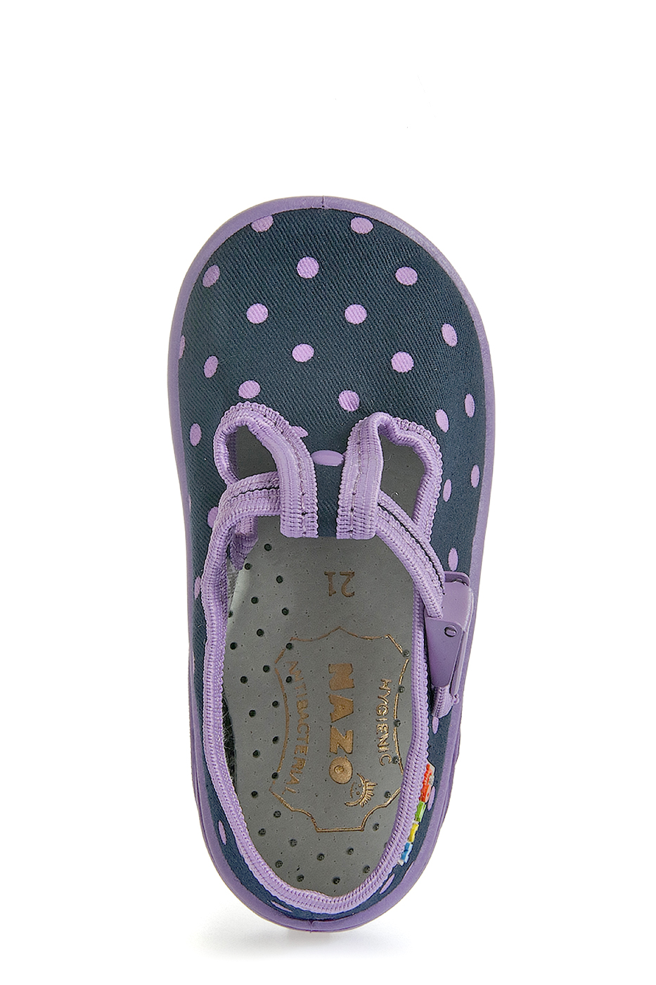 Туфли текстильные детские NAZO