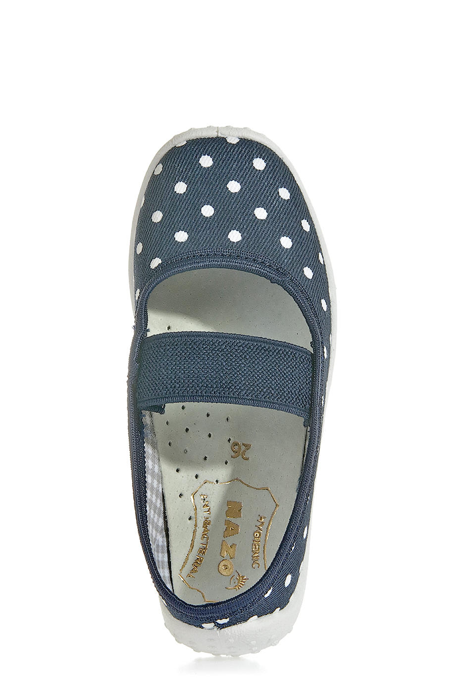 ст. цена700руб.! Туфли текстильные детские NAZO