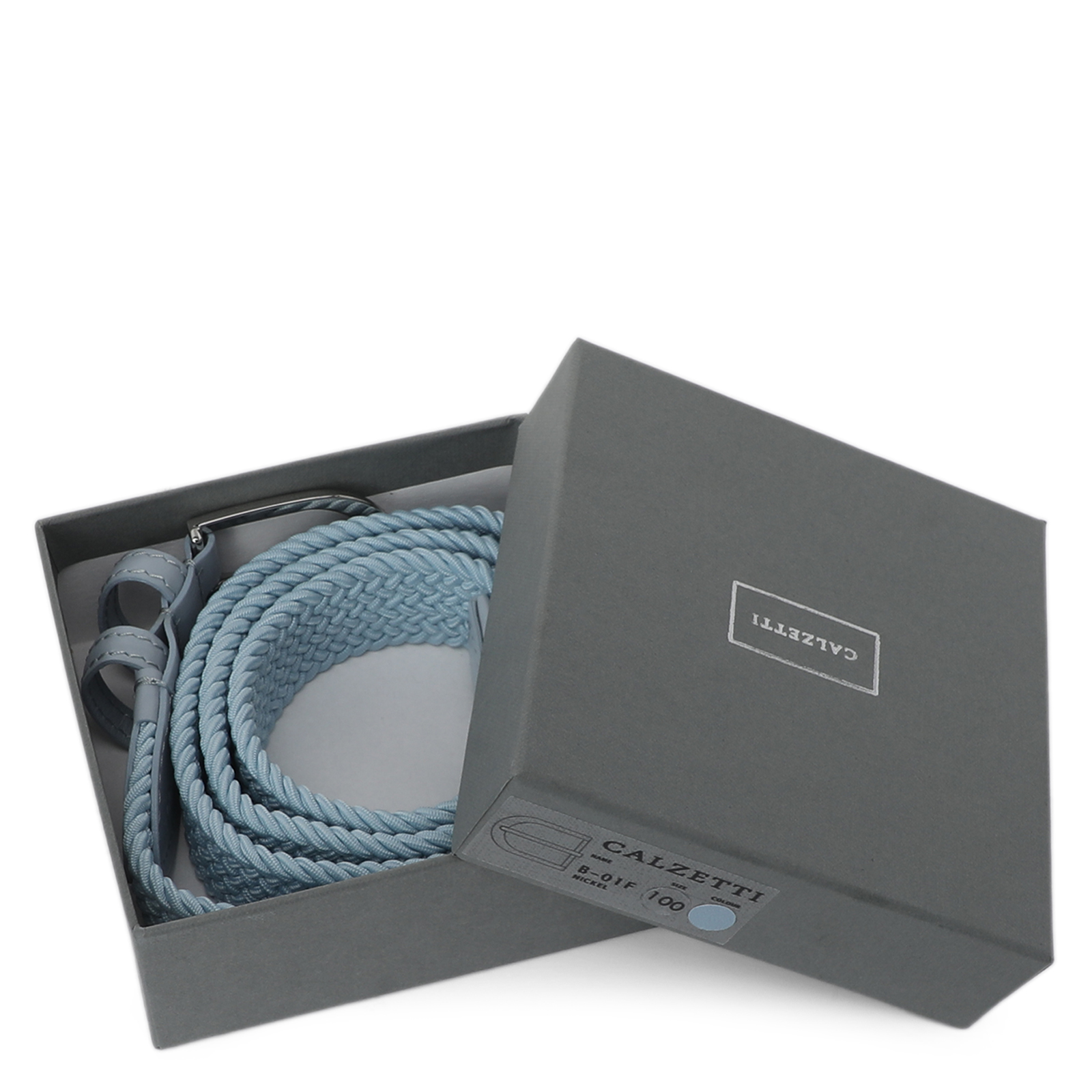 Ремень CALZETTI 3370939, голубой