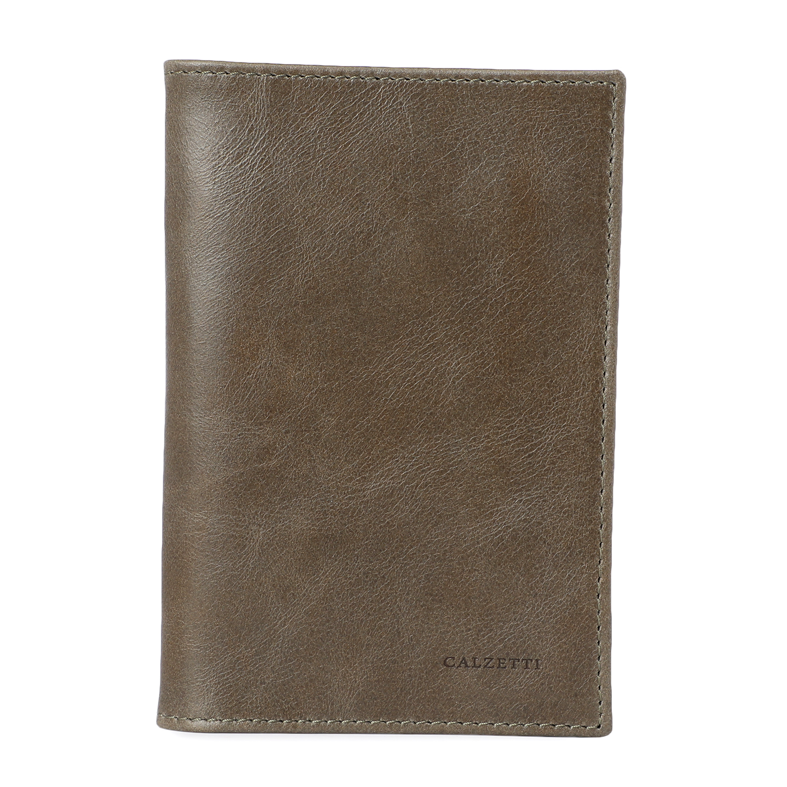 Обложка для паспорта CALZETTI 2779015, зелено-коричневый