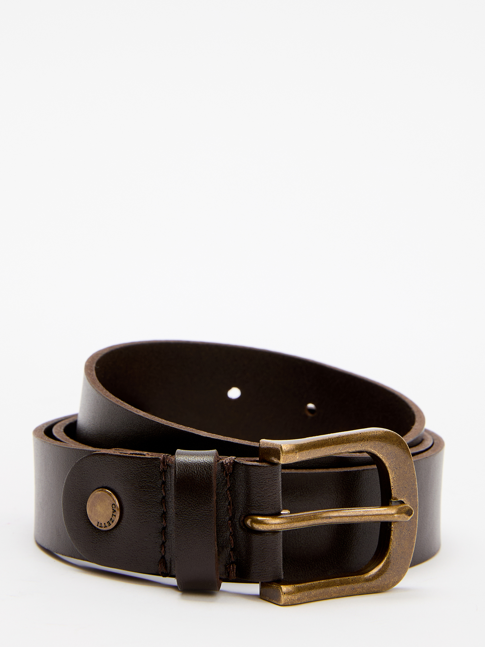 Ремень CALZETTI PHOENIX 4291006, темно-коричневый