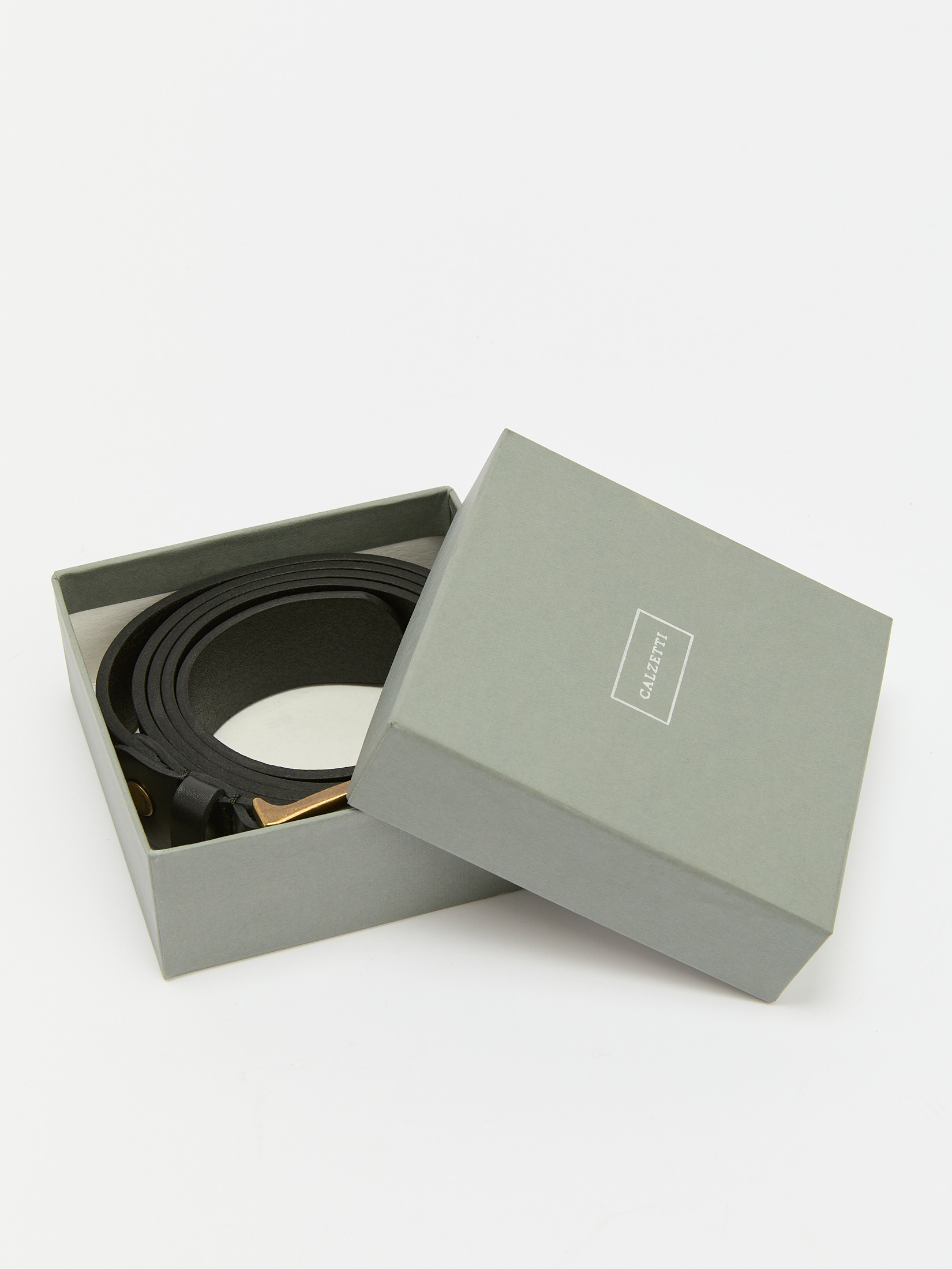 Мужской ремень CALZETTI OSCAR 4291020, черный