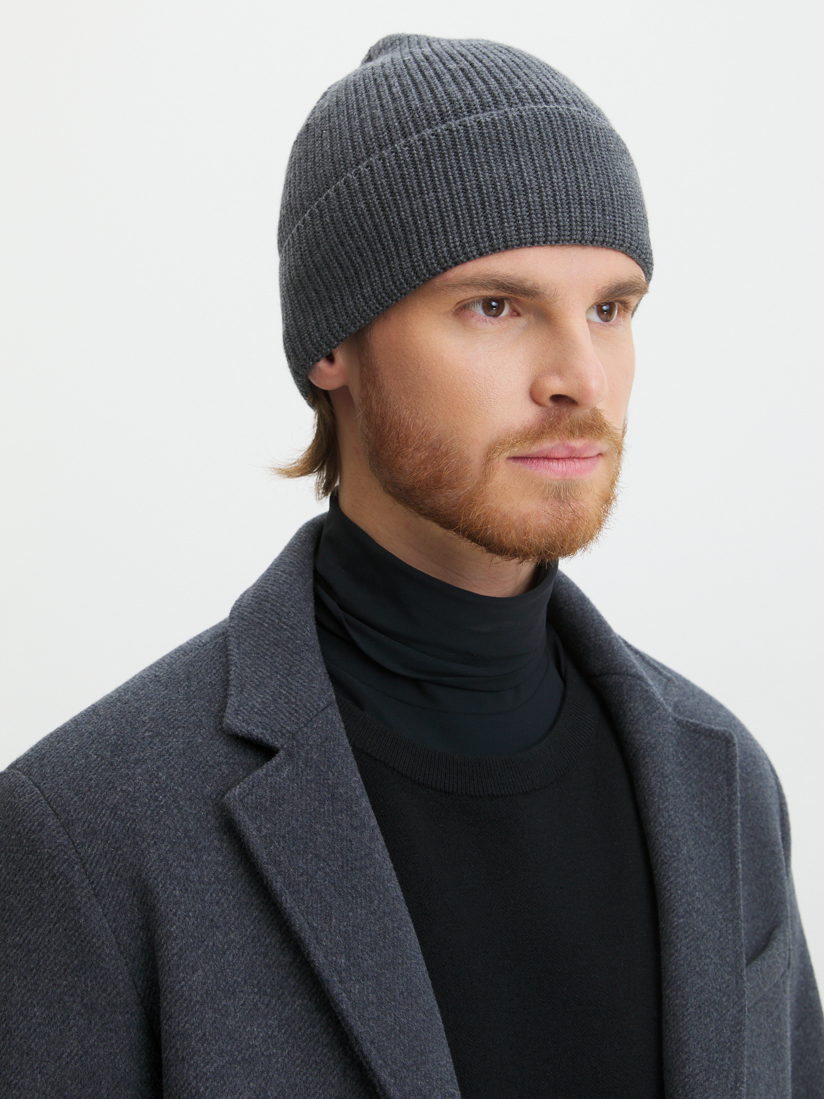 Мужская шапка CALZETTI 4394829, темно-серый