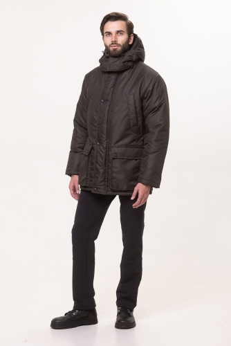 Куртка Патриот Таслан флис black olive