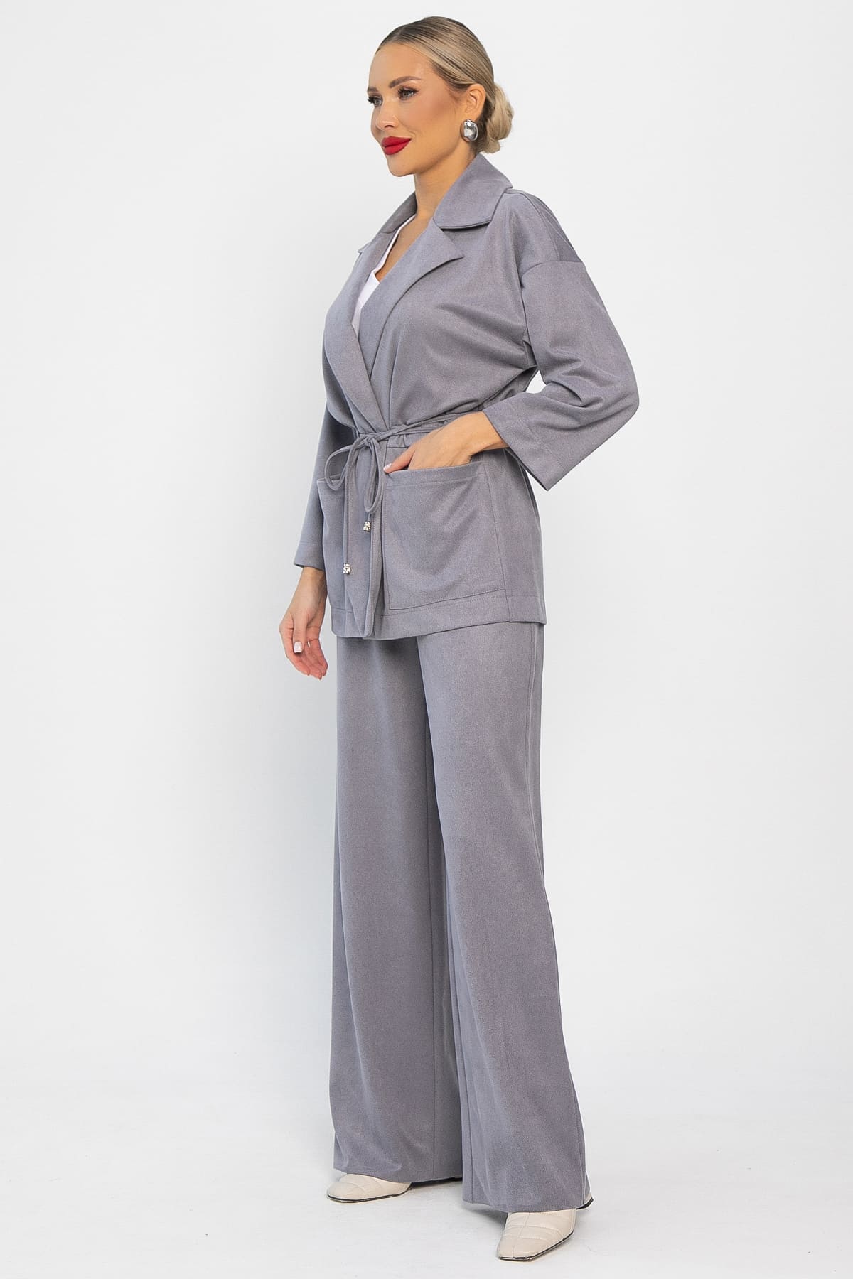 Костюм Дижон (серый) К14211-7М
