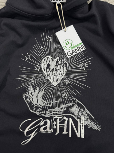 Худи Ganni 5098 черный