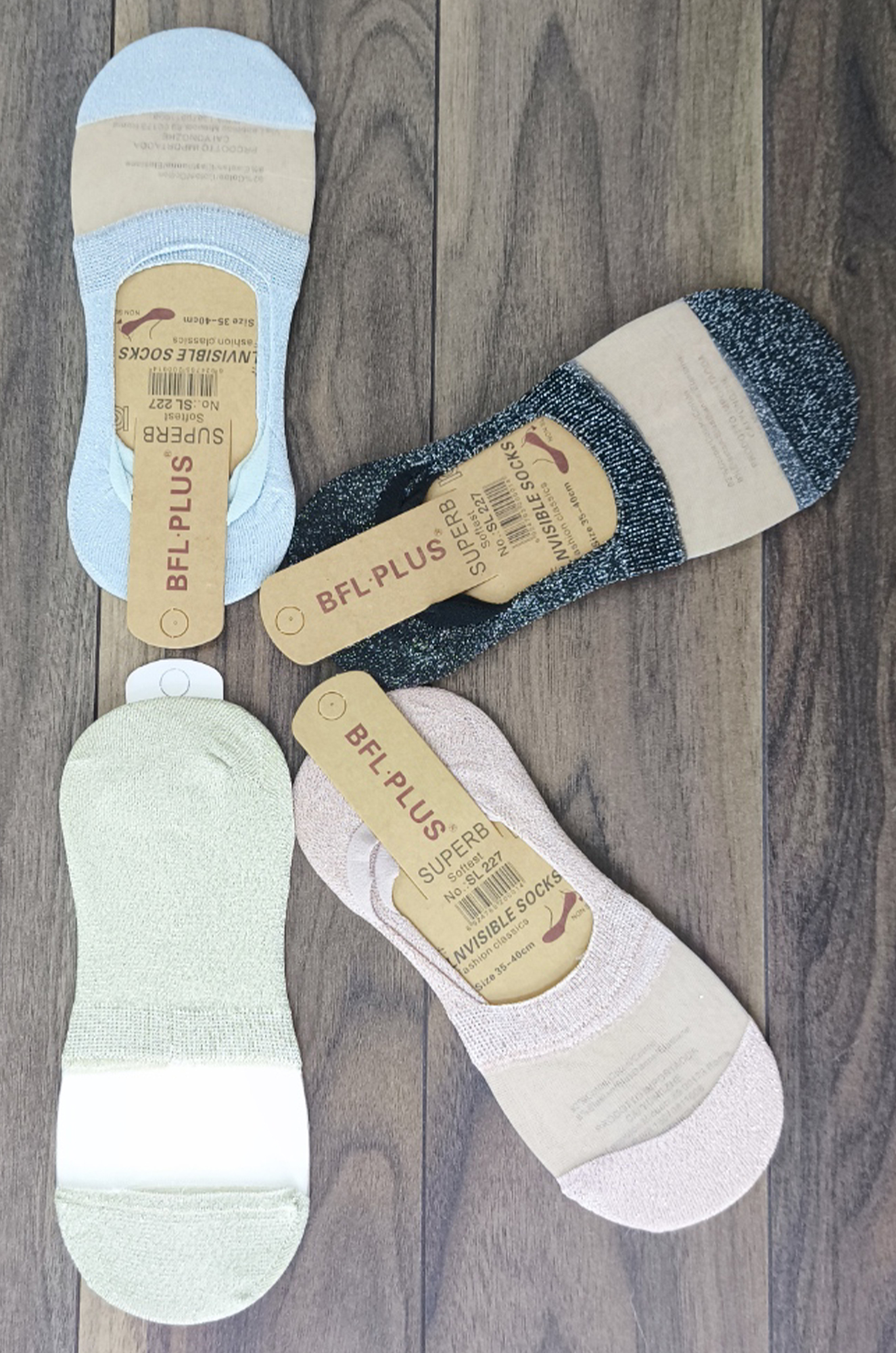 Следки женские 227, хлопок (цвета в ассортименте)