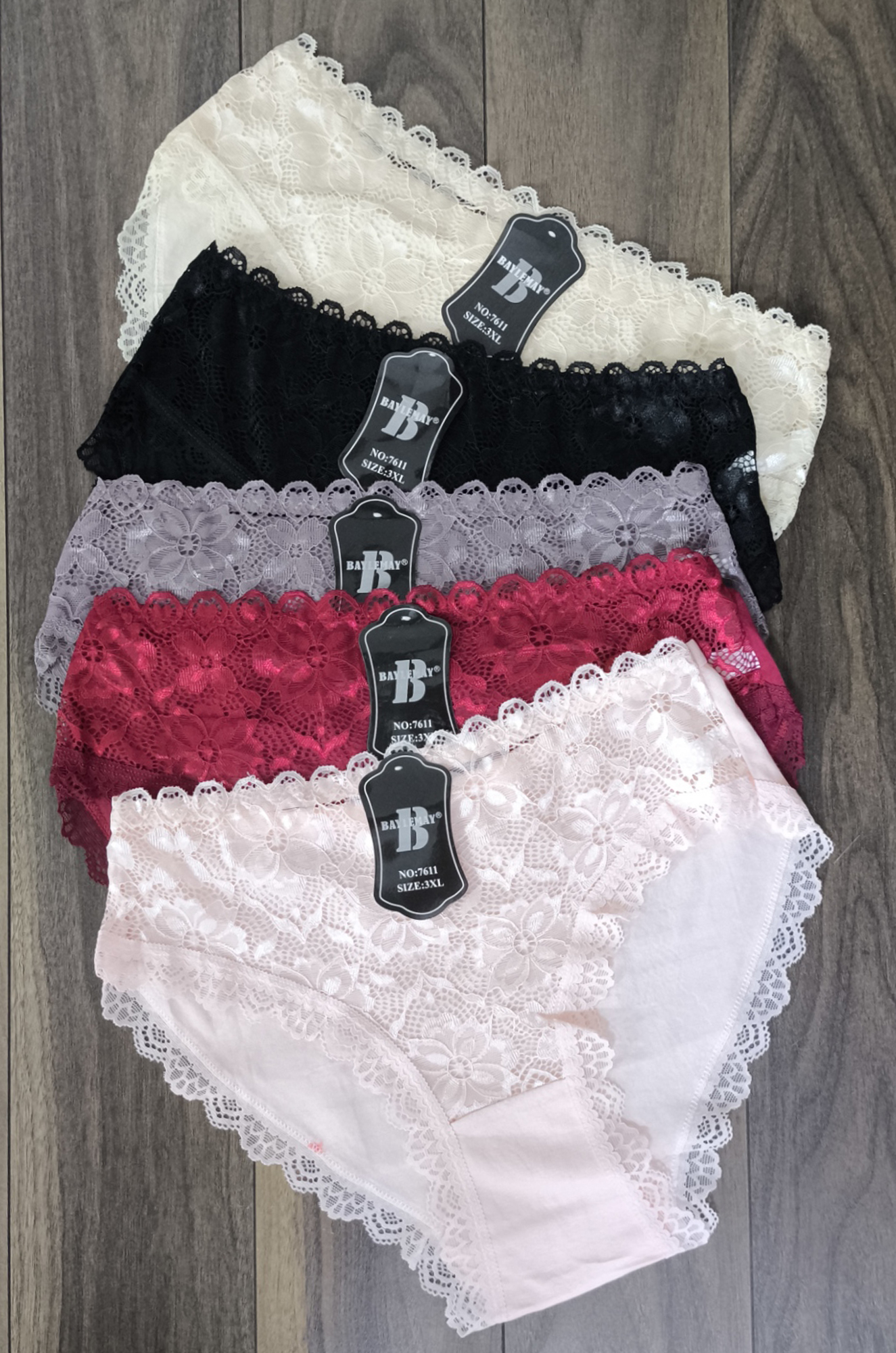 Трусы женские 7611 (цвета в ассортименте)