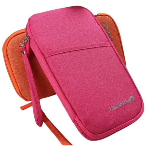Дорожная сумка-кошелёк для телефона COS-12 PINK