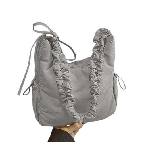 Женская текстильная сумка 8027 GREY
