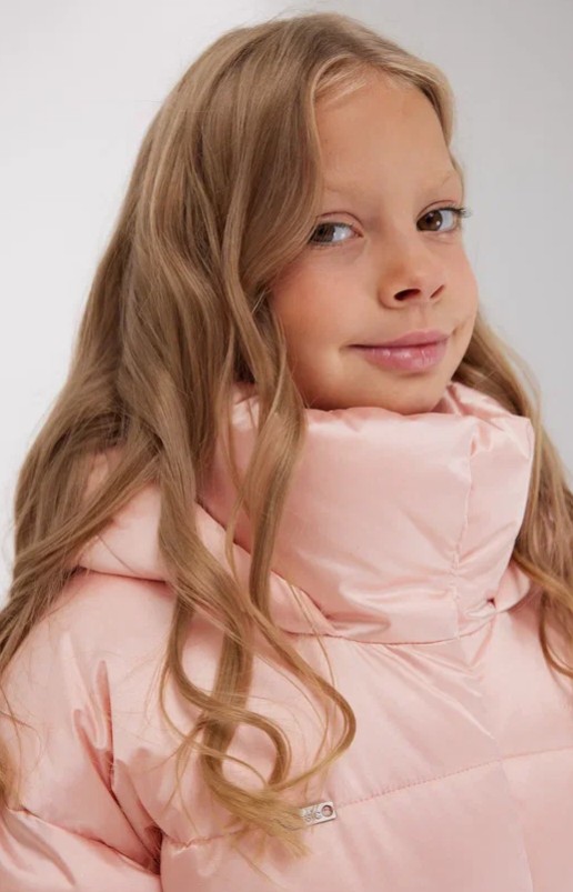 ЗС-960/1 Пальто д/девочки персик 146 р.