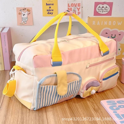 Дорожная спортивная сумка 752 COLOR PINK