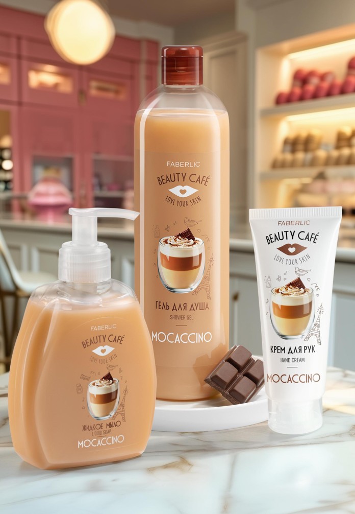 Жидкое мыло для рук «Моккачино» Beauty Cafe