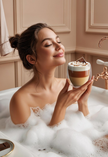 НОВИНКА !! Гель для душа «Моккачино» Beauty Cafe
