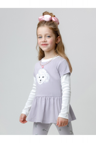 Crockid Туника КР 302881 сиреневый 3710 к647 Crockid