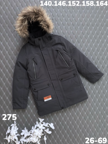 Куртка 275 серый
