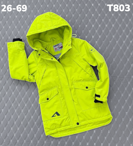 Куртка T803 салатовый