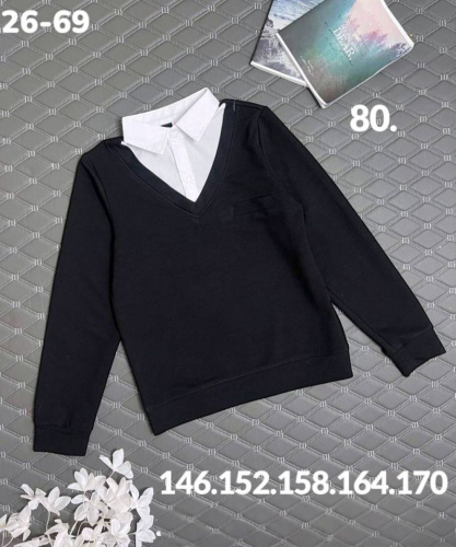 Джемпер 80 черный