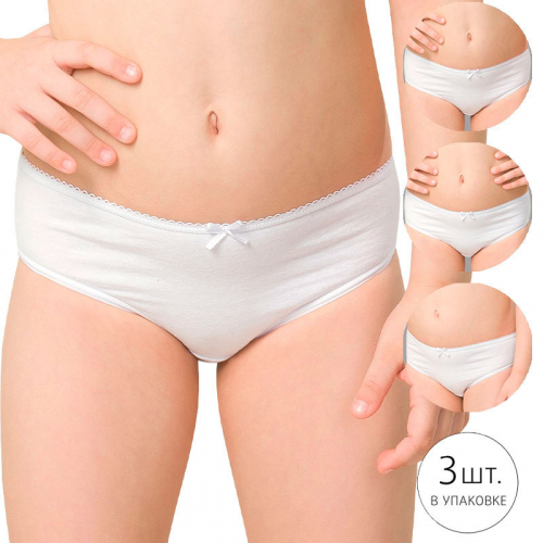 GULB3001/1(3) трусы для девочек (3 шт в кор.)