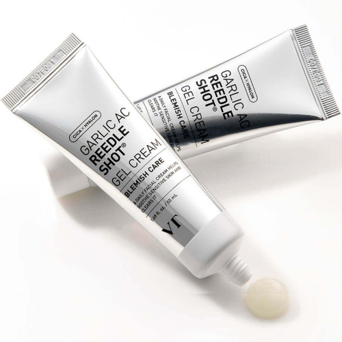 VT COSMETICS/ Матирующий гель-крем с микроиглами и чесноком VT Cosmetics Garlic AC Reedle Shot Gel Cream 50 мл.