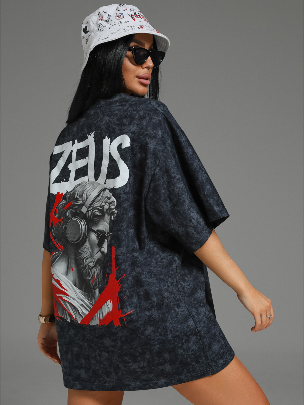 Ирбис футболка женская (графит варенка)