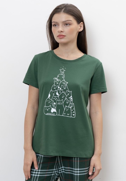 АКЦИЯ 440р. 880р.          ФУТБОЛКА ЖЕНСКАЯ арт. 5715W-20091.8H-619.1258