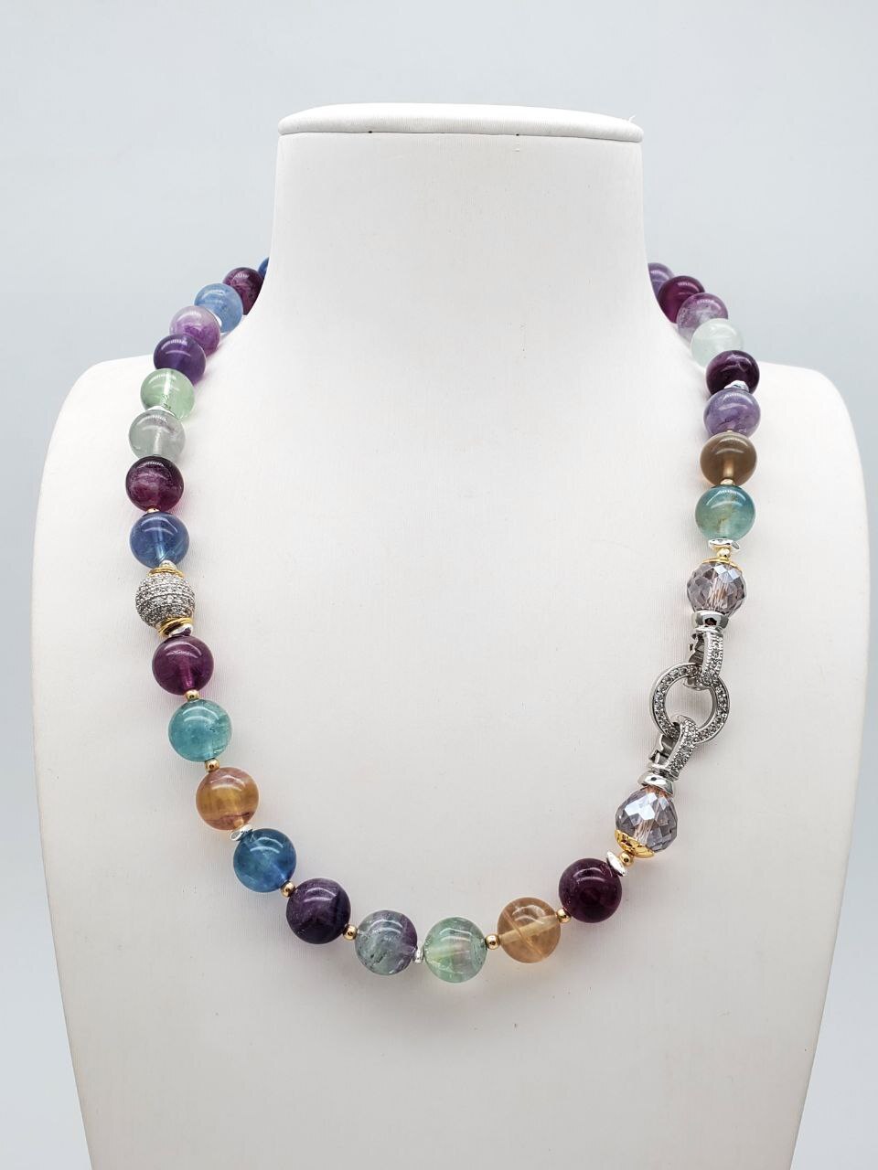 91001491 Колье Роман с камнем - Флоренс