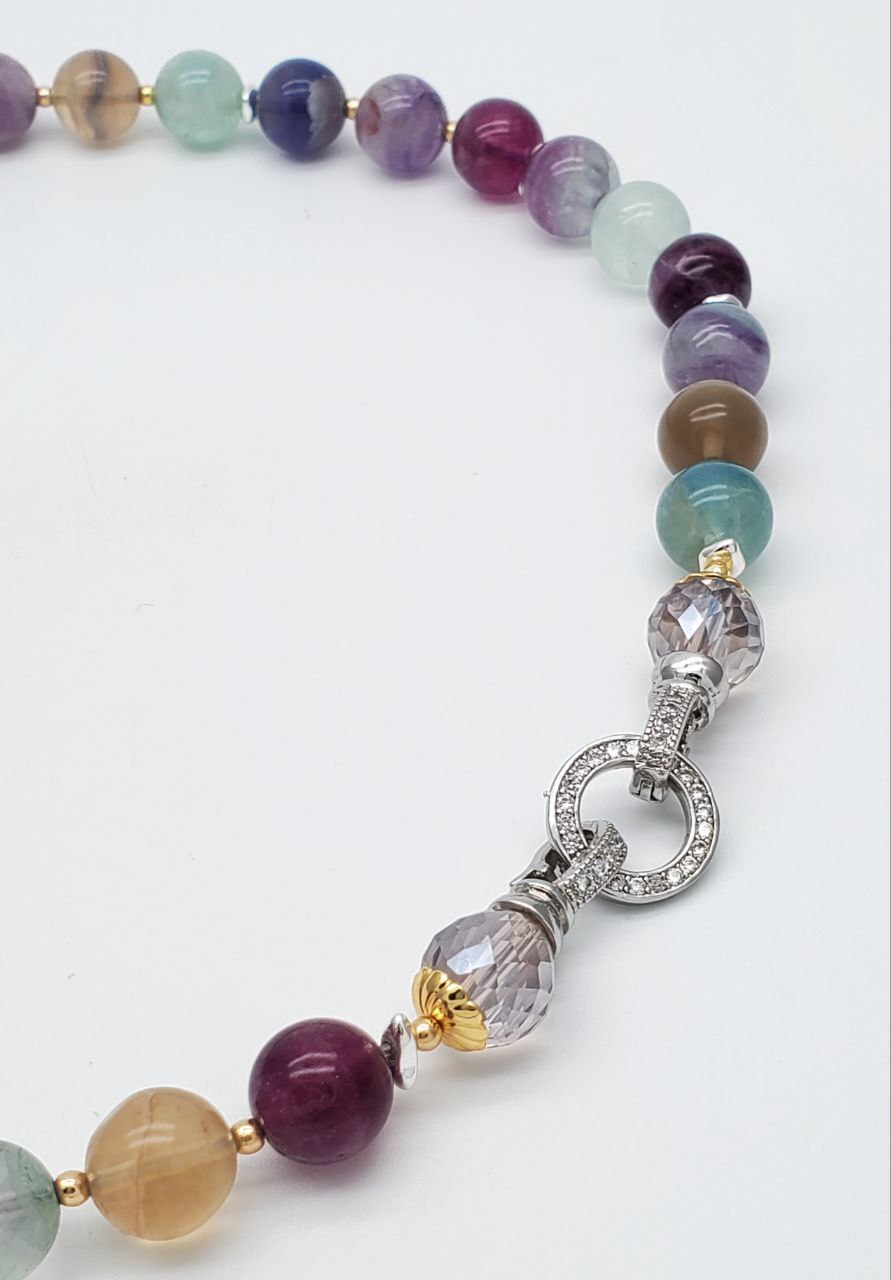 91001491 Колье Роман с камнем - Флоренс