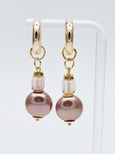 91002036 Серьги Selena Pearls
