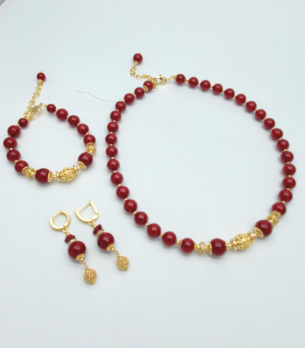 91002057 Колье Selena Pearls