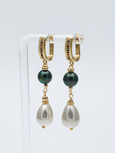 91002056 Серьги Selena Pearls