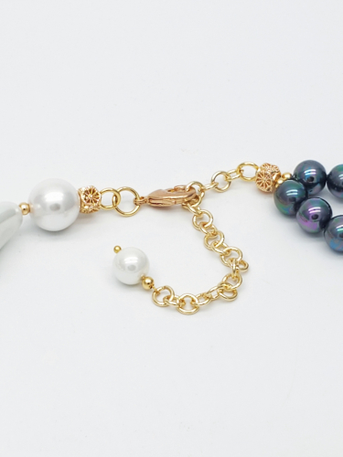 91001084 Колье SELENA PEARLS